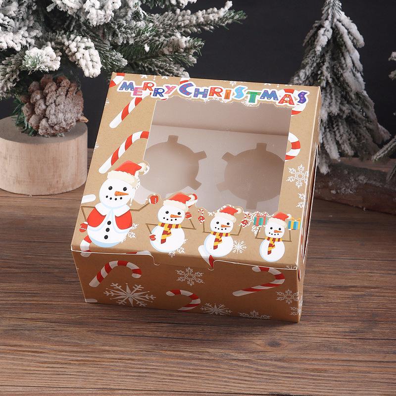 Коробка для кексов и десертов на вынос с окошком
Коробка для кексов и десертов на вынос с окошком