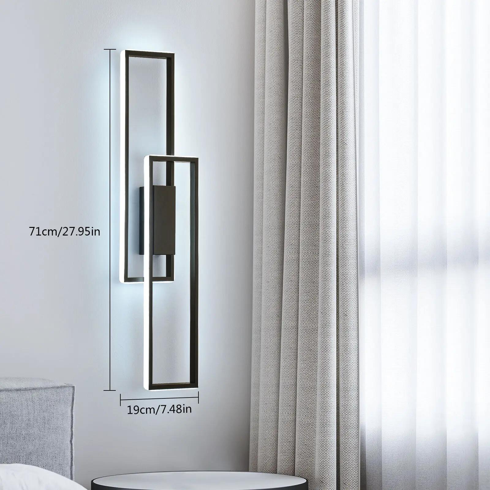 Industrial LED Wall Sconce Light with Remote Control, 18-36W Adjustable Acrylic Metal Fixture for Indoor Lighting wall decor United States
Industrial LED Wall Sconce Light with Remote Control, 18-36W Adjustable Acrylic Metal Fixture for Indoor Lighting wall decor United States