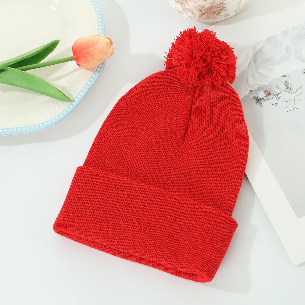 Versatile Multi-color Wool Knit Hat with Pom-pom for Autumn/Winter - Warm, Folded Brim, Adult Casual Fashion 18x28 cm красный
Versatile Multi-color Wool Knit Hat with Pom-pom for Autumn/Winter - Warm, Folded Brim, Adult Casual Fashion 18x28 cm красный