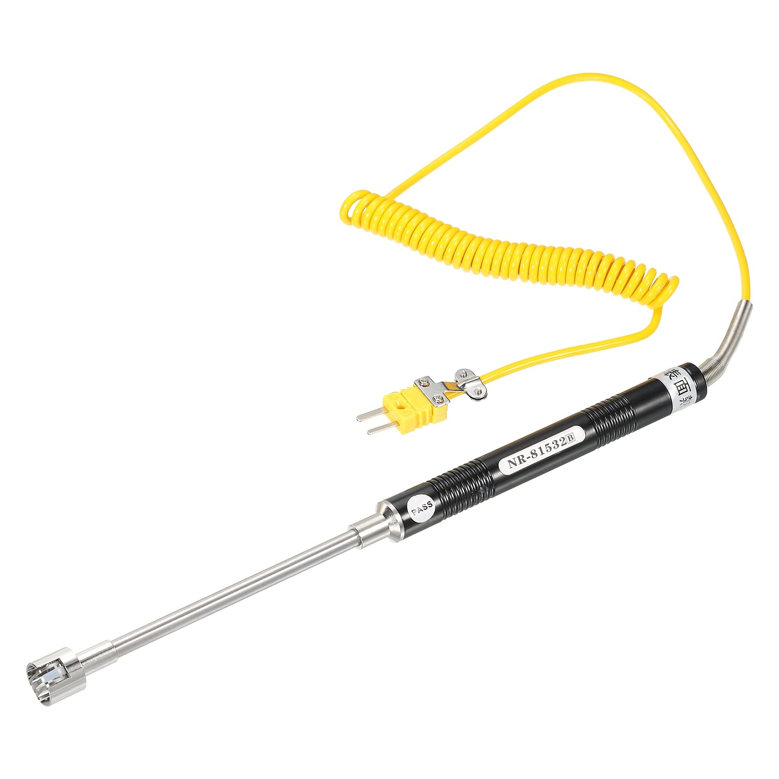 uxcell Type K Surface Thermocouple Temperature Probe Sensor Stainless Steel M 15x135 mm -58-932°F (-50-500°C) 1.55
uxcell Type K Surface Thermocouple Temperature Probe Sensor Stainless Steel M 15x135 mm -58-932°F (-50-500°C) 1.55