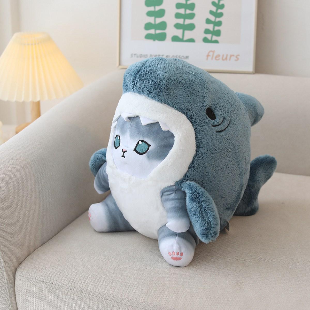 Creative Shark Cat Plush Toy - Children s Sleep Comfort Doll & Girls Birthday Gift 20cm (0.12kg)
Creative Shark Cat Plush Toy - Children s Sleep Comfort Doll & Girls Birthday Gift 20cm (0.12kg)