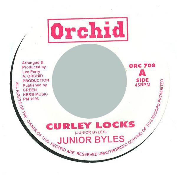 7inch Record JUNIOR BYLES - Curley Locks ORC708 Orchid 1996 Jamaica Reggae, Ska & Dub Used
7inch Record JUNIOR BYLES - Curley Locks ORC708 Orchid 1996 Jamaica Reggae, Ska & Dub Used