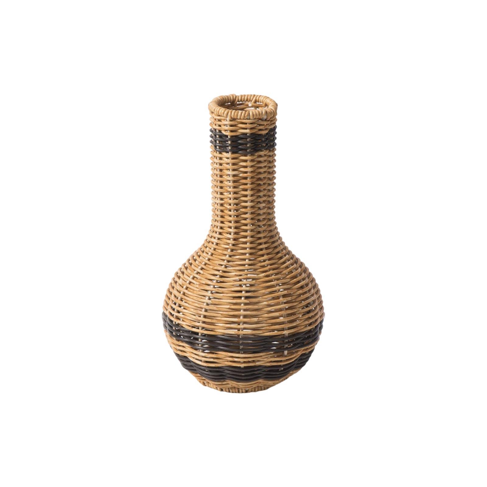 Imitation Rattan Woven Flower Vase, Home Decoration Vase Ornament
Imitation Rattan Woven Flower Vase, Home Decoration Vase Ornament