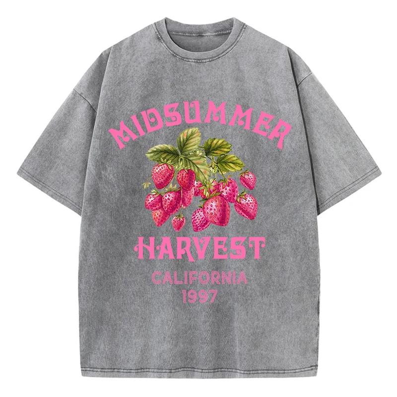 Mens Cotton Tshirt California Strawberry Printed Washed Tshirt Comfortable Round Neck Top Mens Summer Clothing S
Mens Cotton Tshirt California Strawberry Printed Washed Tshirt Comfortable Round Neck Top Mens Summer Clothing S