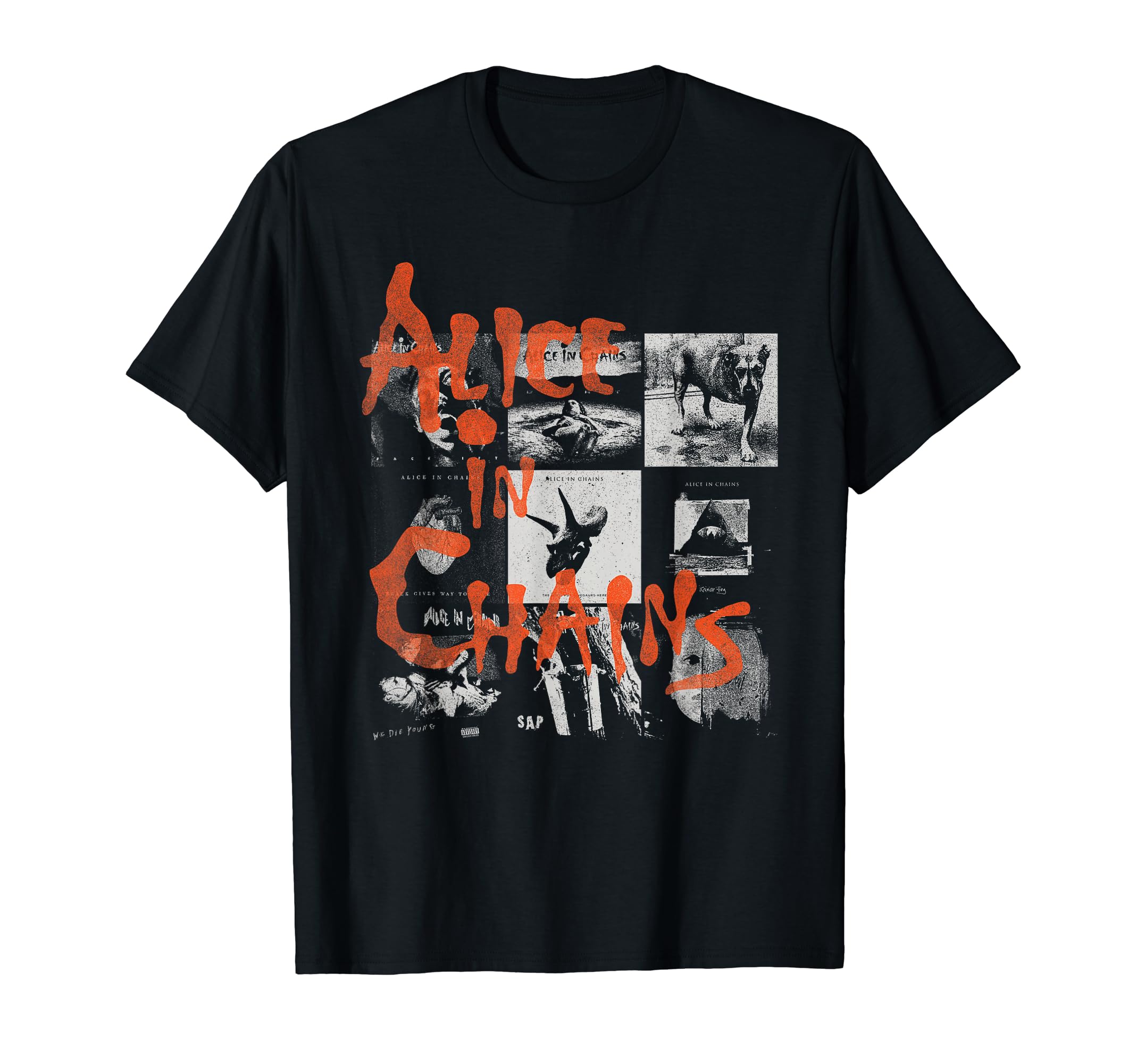 Alice in Chains - Album Grid T-Shirt
Alice in Chains - Album Grid T-Shirt