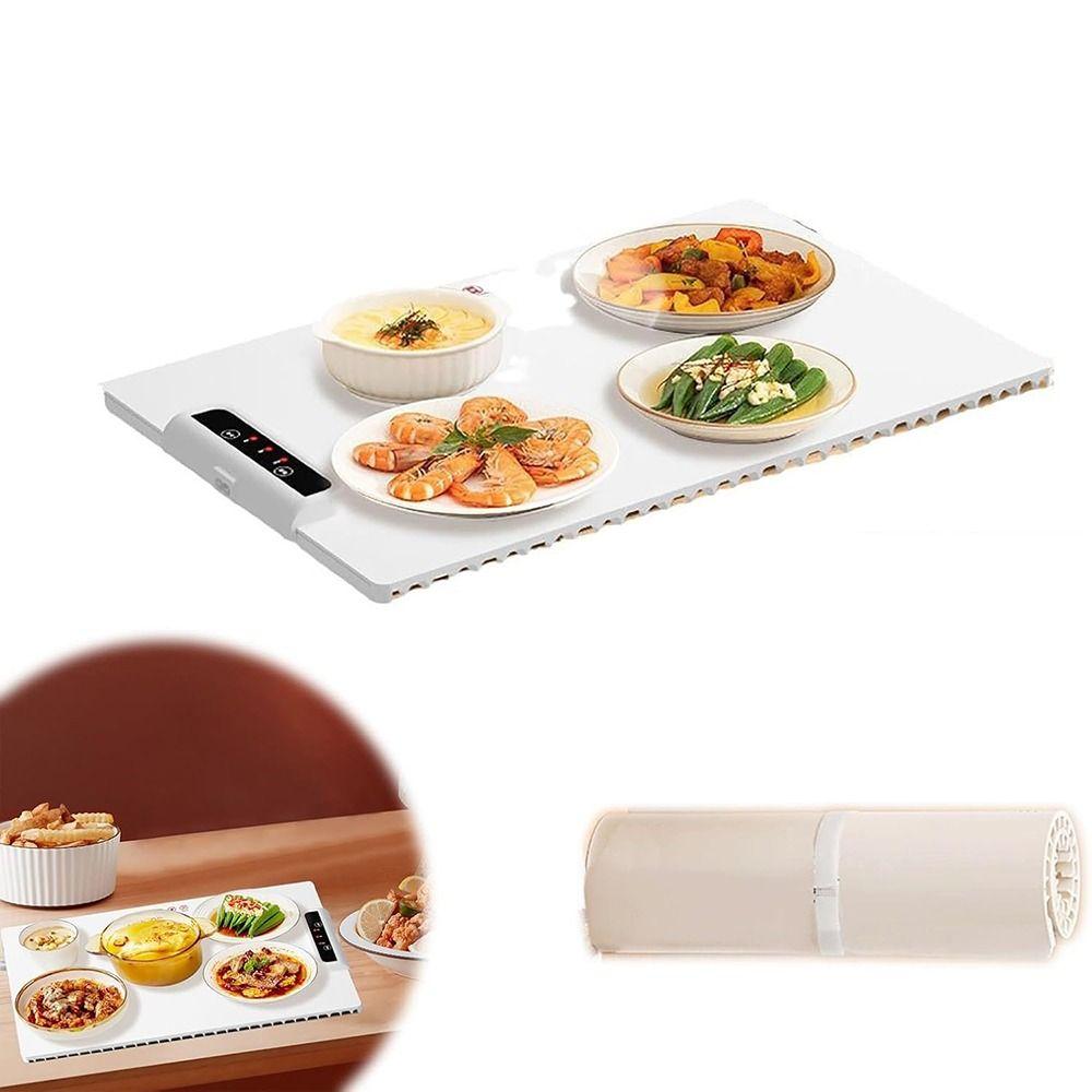 Adjustable Electric Warming Tray Foldable Flexible Heat Board Food Warmer Pad Holidays US
Adjustable Electric Warming Tray Foldable Flexible Heat Board Food Warmer Pad Holidays US