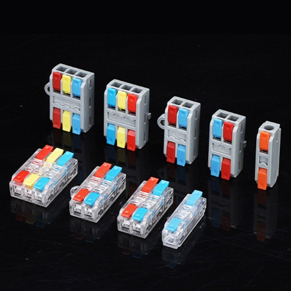 Mini Quick Terminal Block Universal Fast Connector Compact Splice Electrical Connectors Electrical
Mini Quick Terminal Block Universal Fast Connector Compact Splice Electrical Connectors Electrical