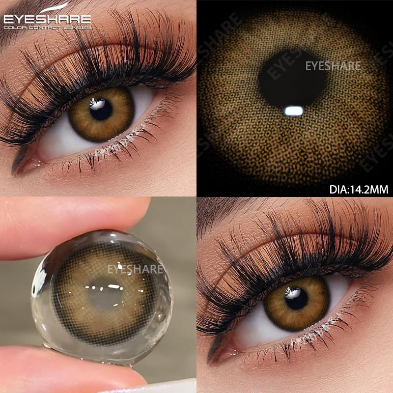 EYESHARE WUSU Lentes De Contacto De Colores Para Los Ojos 1 Par De Chocolate Natural Maquillaje De Cosméticos De Belleza Anual
EYESHARE WUSU Lentes De Contacto De Colores Para Los Ojos 1 Par De Chocolate Natural Maquillaje De Cosméticos De Belleza Anual