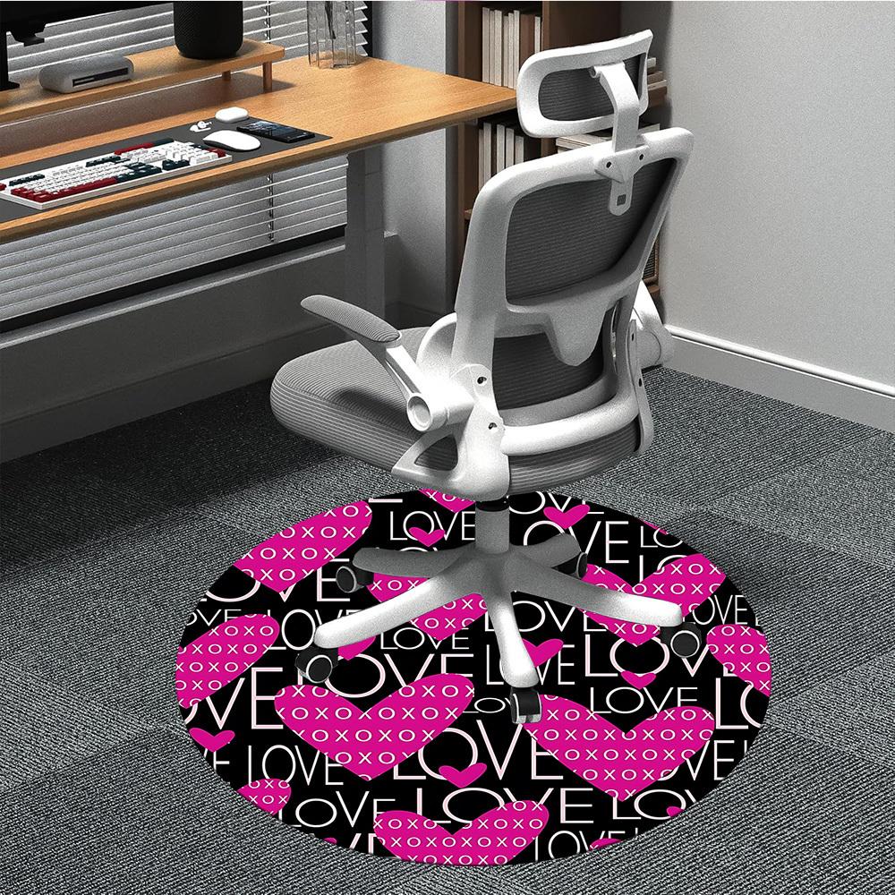 1pc Love Hearts Pattern Chair Carpet for Office, Non-slip, Soft and Durable Office Rug, Perfect for Office yy251227155 80cm by 80cm
1pc Love Hearts Pattern Chair Carpet for Office, Non-slip, Soft and Durable Office Rug, Perfect for Office yy251227155 80cm by 80cm