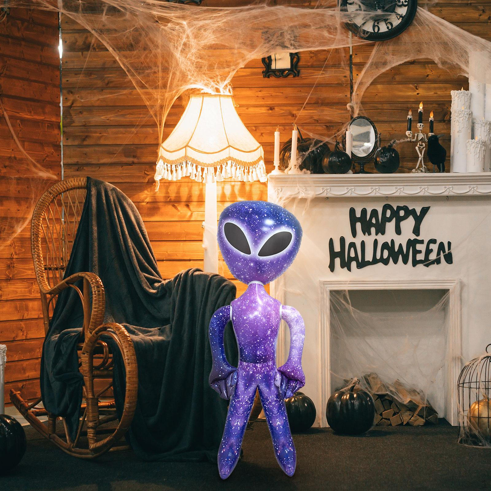 Надувна іграшка інопланетянин надуває повітряну кулю декор прикраса на Хелловін на вулиці для свята Starry Sky 90cm
Надувна іграшка інопланетянин надуває повітряну кулю декор прикраса на Хелловін на вулиці для свята Starry Sky 90cm