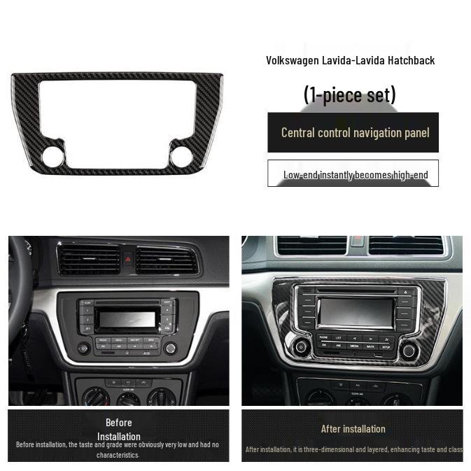 Панель центральной консоли из углеволокна для VW New Lavida 2015-2017 годов, модификация интерьера
Панель центральной консоли из углеволокна для VW New Lavida 2015-2017 годов, модификация интерьера