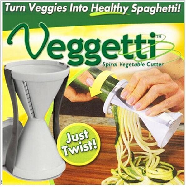 Veggetti Spaghetti Maker Спиральная воронка Измельчение Многофункциональный овощной резак Коробка
Veggetti Spaghetti Maker Спиральная воронка Измельчение Многофункциональный овощной резак Коробка