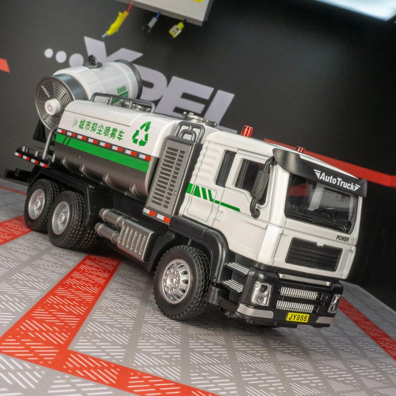 Jiaye Simulation City Smog Prevention Vehicle: Alloy Pull-Back Toy Car with Sound, Light, and Spray Features
Jiaye Simulation City Smog Prevention Vehicle: Alloy Pull-Back Toy Car with Sound, Light, and Spray Features