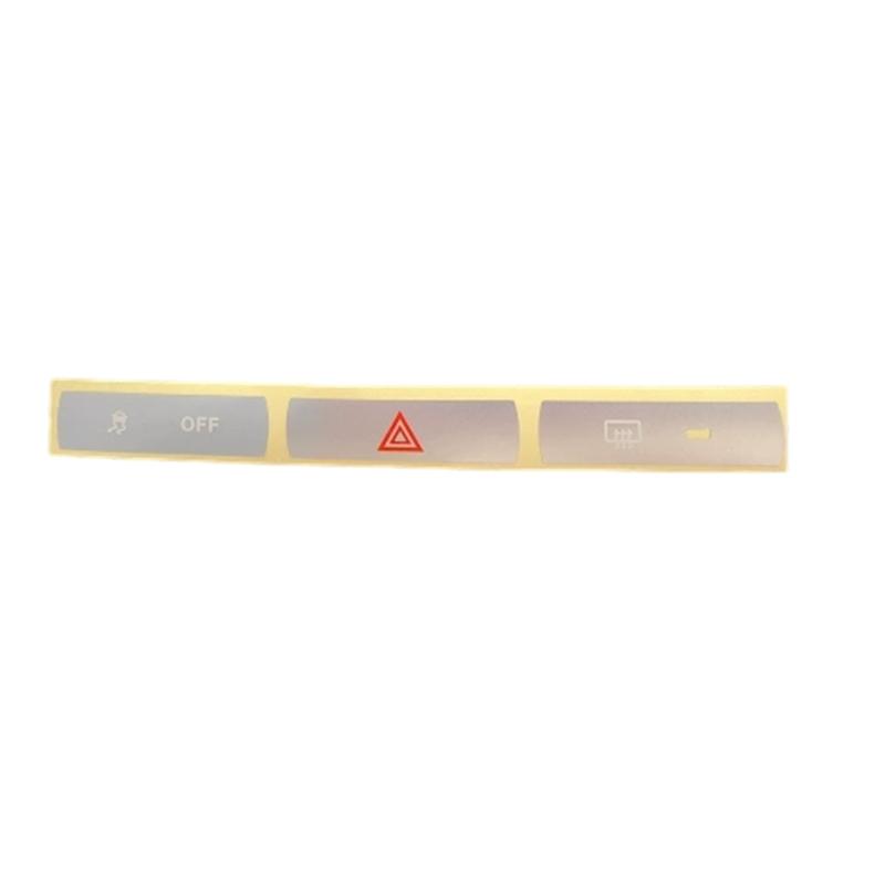 Steering Wheel Button Restoration Sticker High Resolution Print Not Slip Surfaces Strong PVC Film for Automotives Use
Steering Wheel Button Restoration Sticker High Resolution Print Not Slip Surfaces Strong PVC Film for Automotives Use