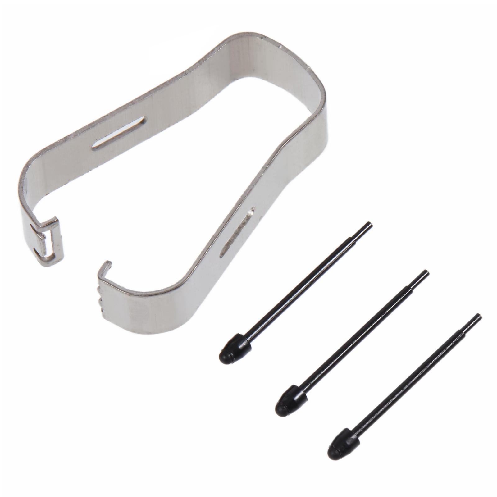 Для Samsung Galaxy Z Fold4 5G F936 3 шт. Сенсорні наконечники стилуса з металевим затискачем (Без логотипу) Black
Для Samsung Galaxy Z Fold4 5G F936 3 шт. Сенсорні наконечники стилуса з металевим затискачем (Без логотипу) Black