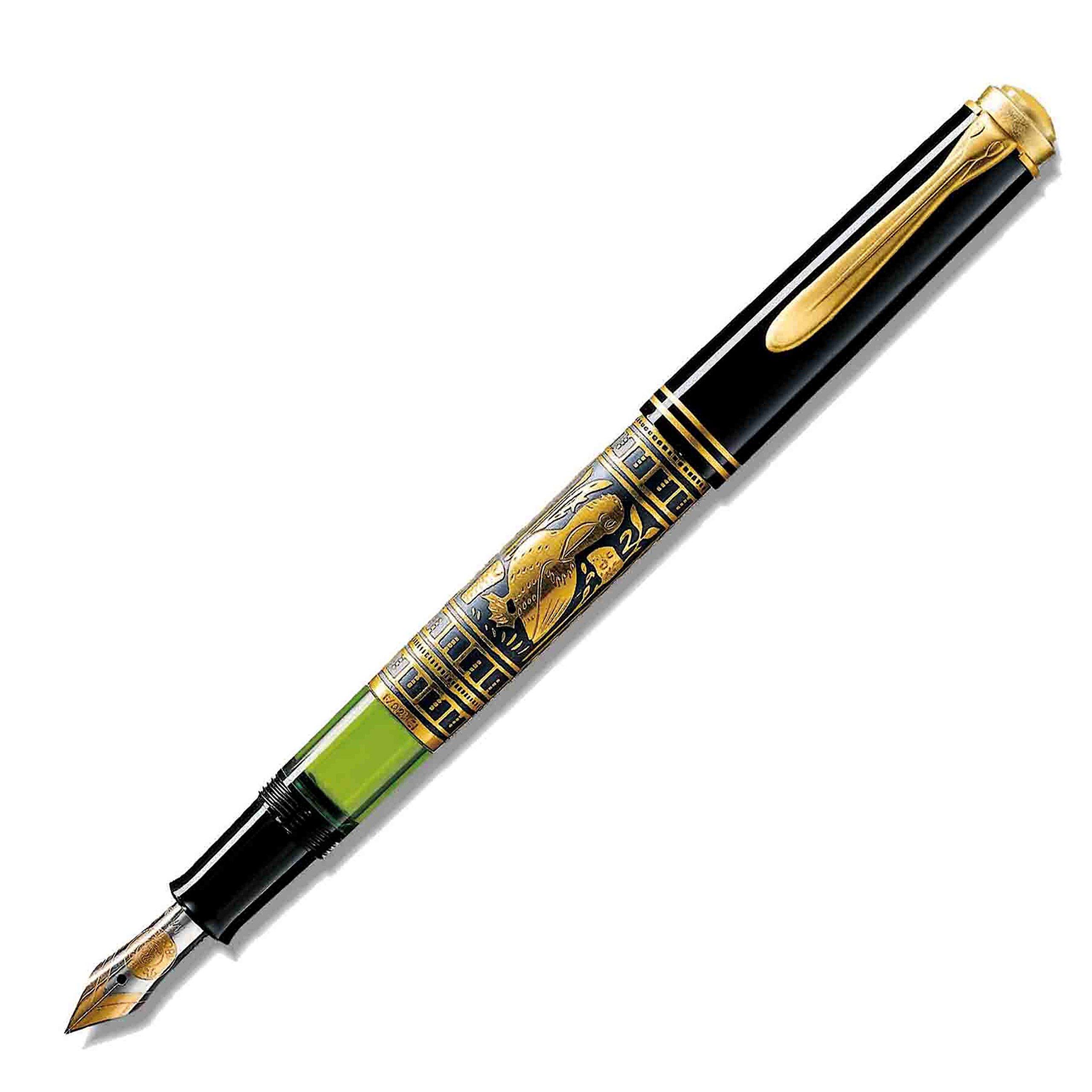 Pelikan Pelikan Fountain Pen F Fine Point Toledo M700 Тип інгаляції Звичайний імпортний продукт
Pelikan Pelikan Fountain Pen F Fine Point Toledo M700 Тип інгаляції Звичайний імпортний продукт