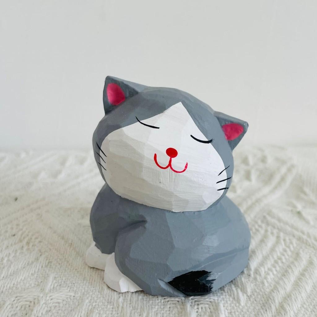 Rustic Wooden Cat Sculpture Handcrafted Decor For Living Room Or Bedroom Style I
Rustic Wooden Cat Sculpture Handcrafted Decor For Living Room Or Bedroom Style I