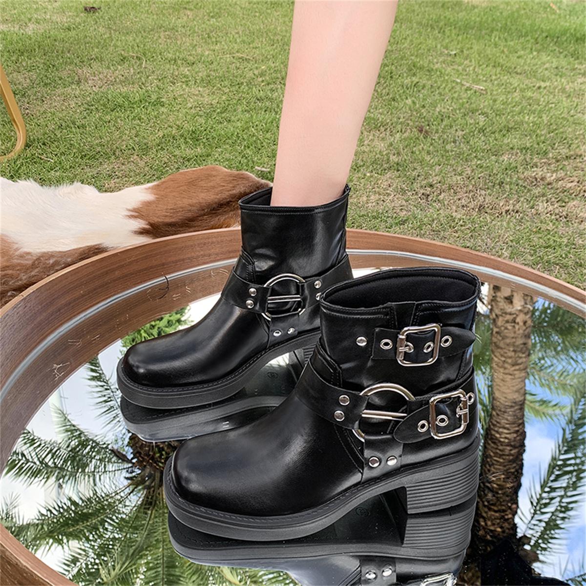 TUINANLE Autumn Early Winter Shoes Women Ankle Boots Leather Modern High Heels Ladies Square Heels Black Brown 36 чёрный
TUINANLE Autumn Early Winter Shoes Women Ankle Boots Leather Modern High Heels Ladies Square Heels Black Brown 36 чёрный