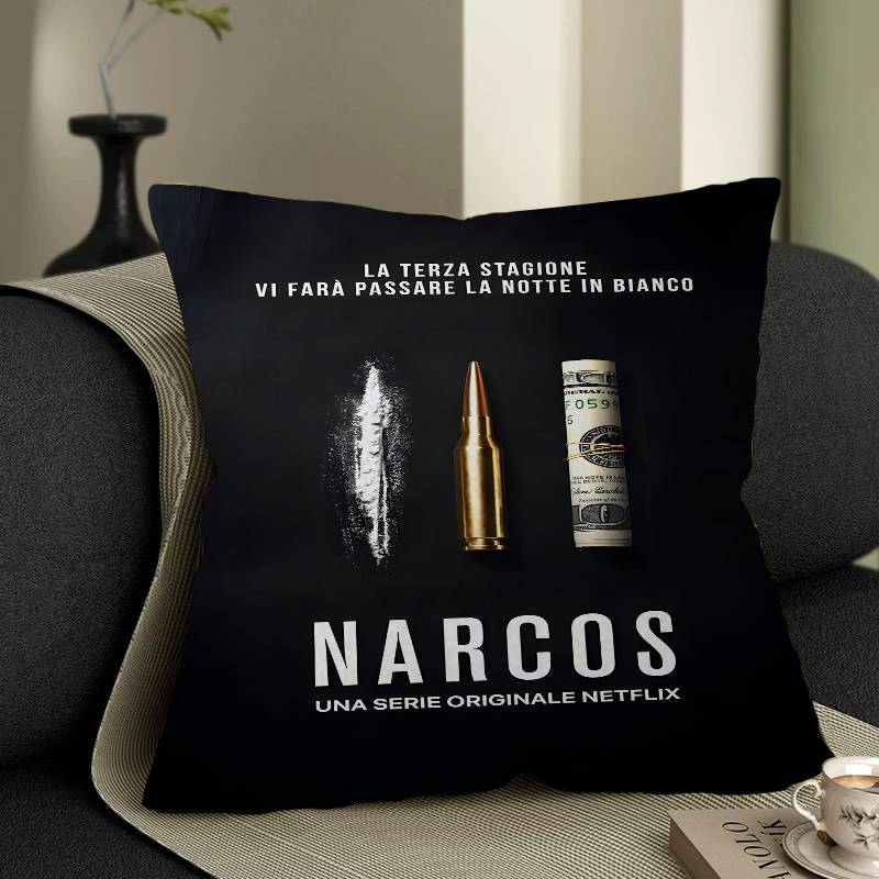 Drug Lords TV Series Pablo Escobar Pillow Case Cushion Cover Car Throw Pillow Case For Sofa Car Christmas Gift 40x40cm 45x45cm 12x12Inch
Drug Lords TV Series Pablo Escobar Pillow Case Cushion Cover Car Throw Pillow Case For Sofa Car Christmas Gift 40x40cm 45x45cm 12x12Inch
