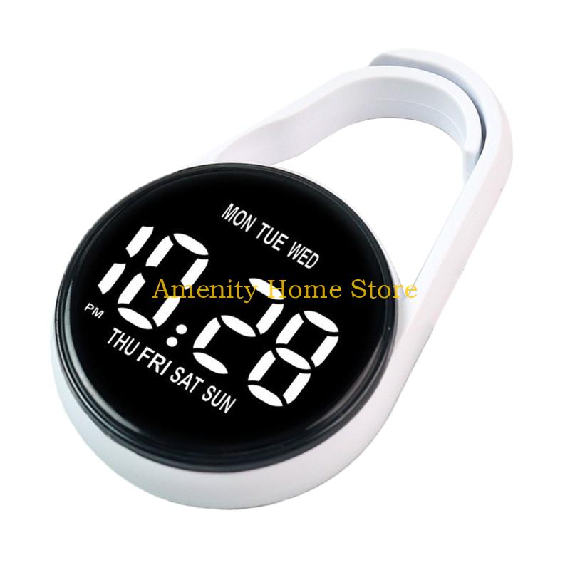 F26C LED Electronic Clock LED Display Touch Control Hanging Pocket Watch with Clip Battery Operated for Backpacks and Belts белый
F26C LED Electronic Clock LED Display Touch Control Hanging Pocket Watch with Clip Battery Operated for Backpacks and Belts белый