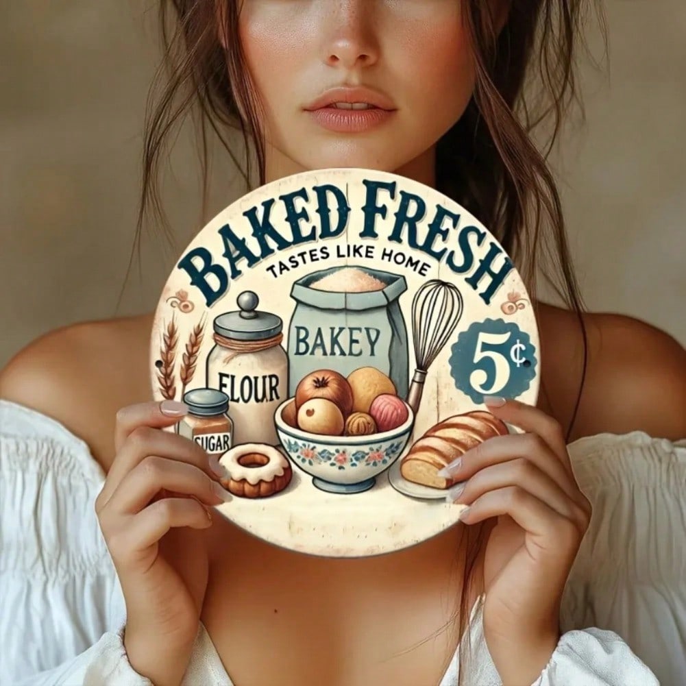 Iron Wall Art Baking Theme Kitchen Dining Bar Decor Unique Design Easy Hang Durable Metal Sign 20x20 різнокольоровий
Iron Wall Art Baking Theme Kitchen Dining Bar Decor Unique Design Easy Hang Durable Metal Sign 20x20 різнокольоровий