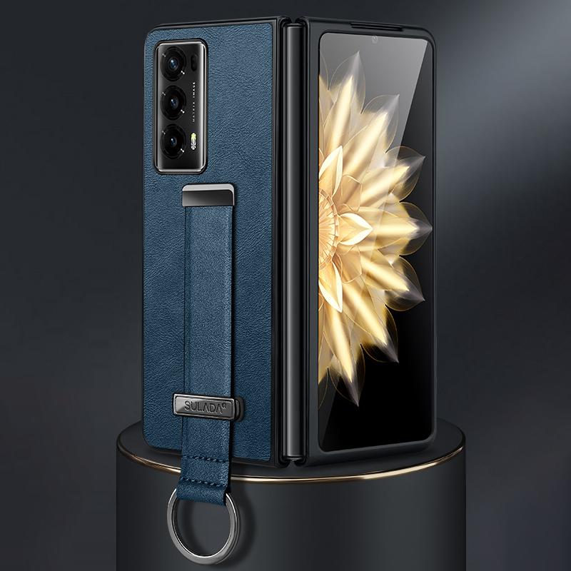 SULADA Fashion Series for Honor Magic V2 5G PU Leather+PC Phone Case Adjustable Wristband Kickstand Cover Black
SULADA Fashion Series for Honor Magic V2 5G PU Leather+PC Phone Case Adjustable Wristband Kickstand Cover Black