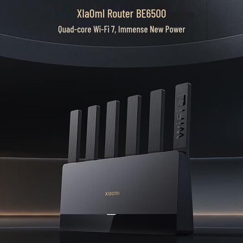Xiaomi BE6500 Wi-Fi 7 Home Router
Xiaomi BE6500 Wi-Fi 7 Home Router