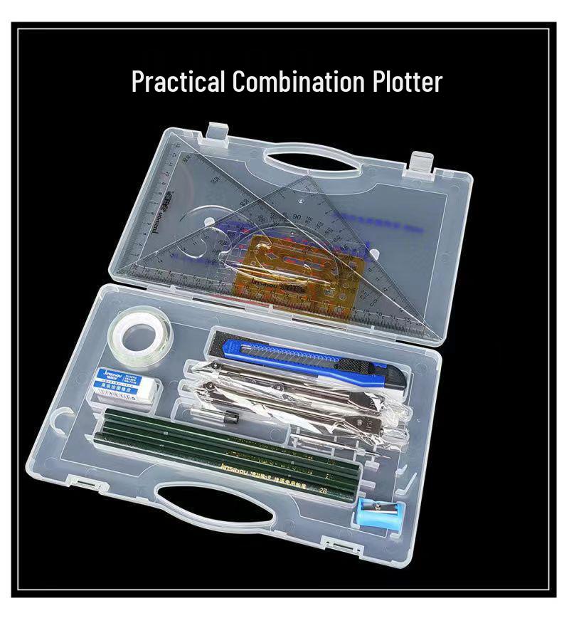 Golden Monkey Student Drawing Set: Compass, Ruler, and Drafting Tools 5026
Golden Monkey Student Drawing Set: Compass, Ruler, and Drafting Tools 5026