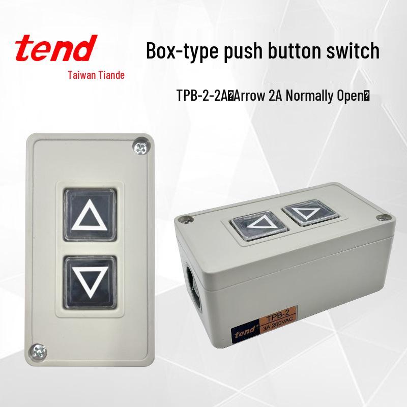Authentic TPB-2 Two-Position Self-Reset Push Button Switch, Start/Stop, Copper Parts, 3A 250VAC
Authentic TPB-2 Two-Position Self-Reset Push Button Switch, Start/Stop, Copper Parts, 3A 250VAC