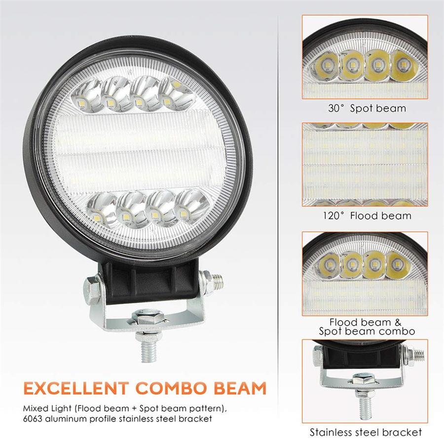 4 Inch 300W 30000LM 6000K Round LED Work Light Spot Driving Lamp Headlight offroad ATV Truck
4 Inch 300W 30000LM 6000K Round LED Work Light Spot Driving Lamp Headlight offroad ATV Truck