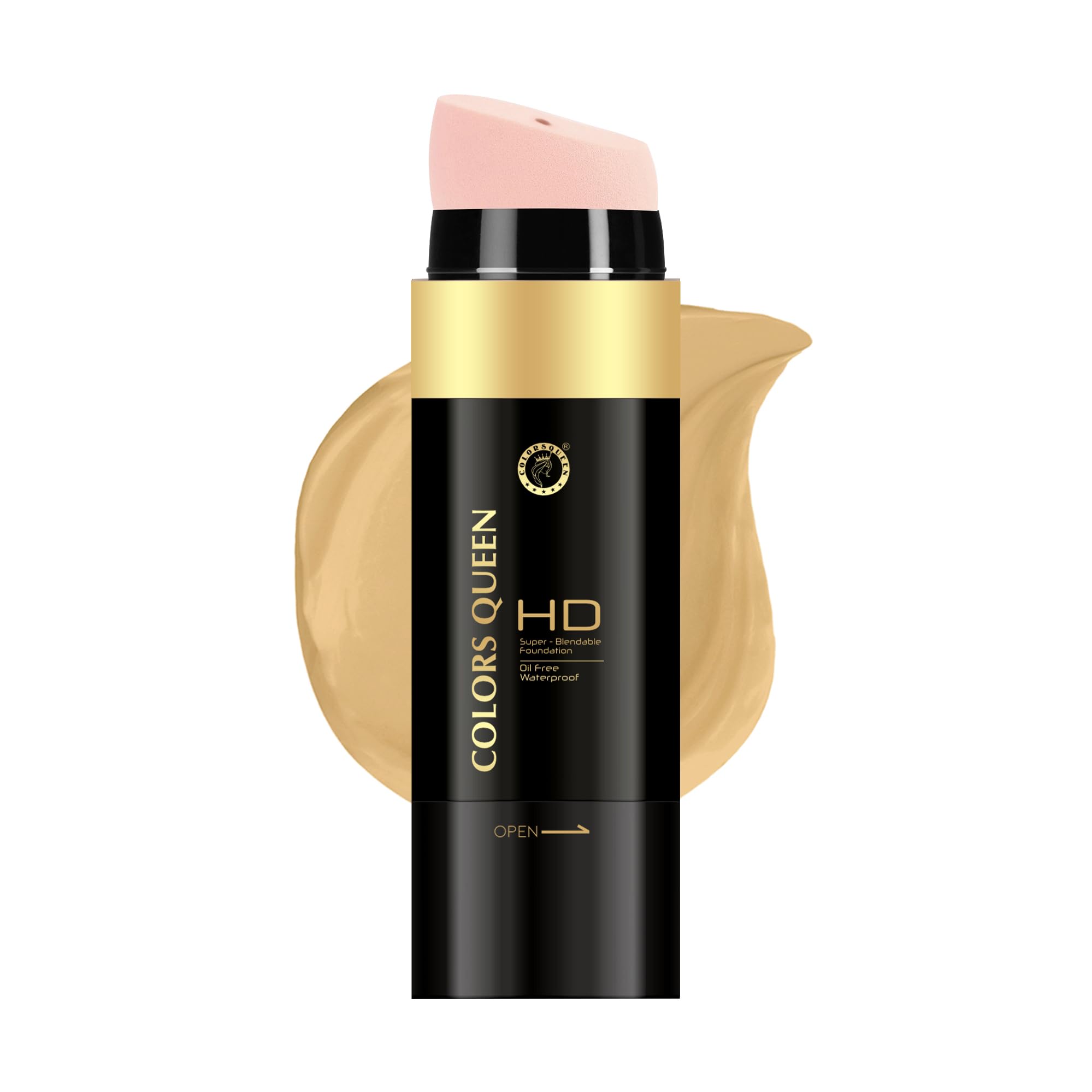 Colors Queen HD Super Blendable Foundation with Blender | Lightweight, Oil Free Foundation | Hydrating Formula | Natural Matte Finish | Waterproo
Colors Queen HD Super Blendable Foundation with Blender | Lightweight, Oil Free Foundation | Hydrating Formula | Natural Matte Finish | Waterproo