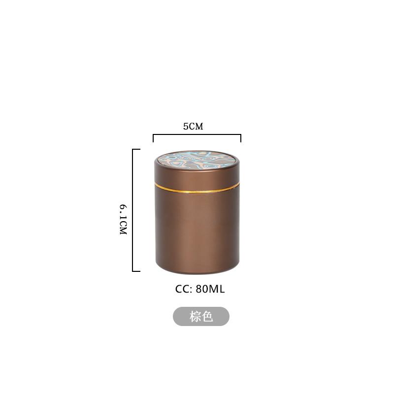 Exquisite Metal Tea Jar Creative Portable Travel Thread Sealed Storage Jar Home Moisture-proof Coffee Container Tea Accessories
Exquisite Metal Tea Jar Creative Portable Travel Thread Sealed Storage Jar Home Moisture-proof Coffee Container Tea Accessories