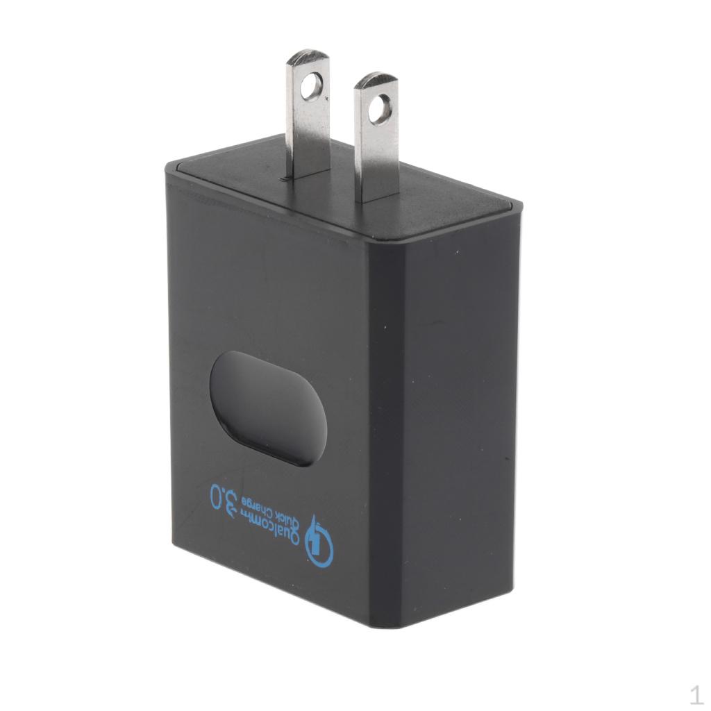3.0 Wall Charger 18W USB Power Adapter for S8 5, Nexus 6, Droid 4 Z3 (Blk)
3.0 Wall Charger 18W USB Power Adapter for S8 5, Nexus 6, Droid 4 Z3 (Blk)