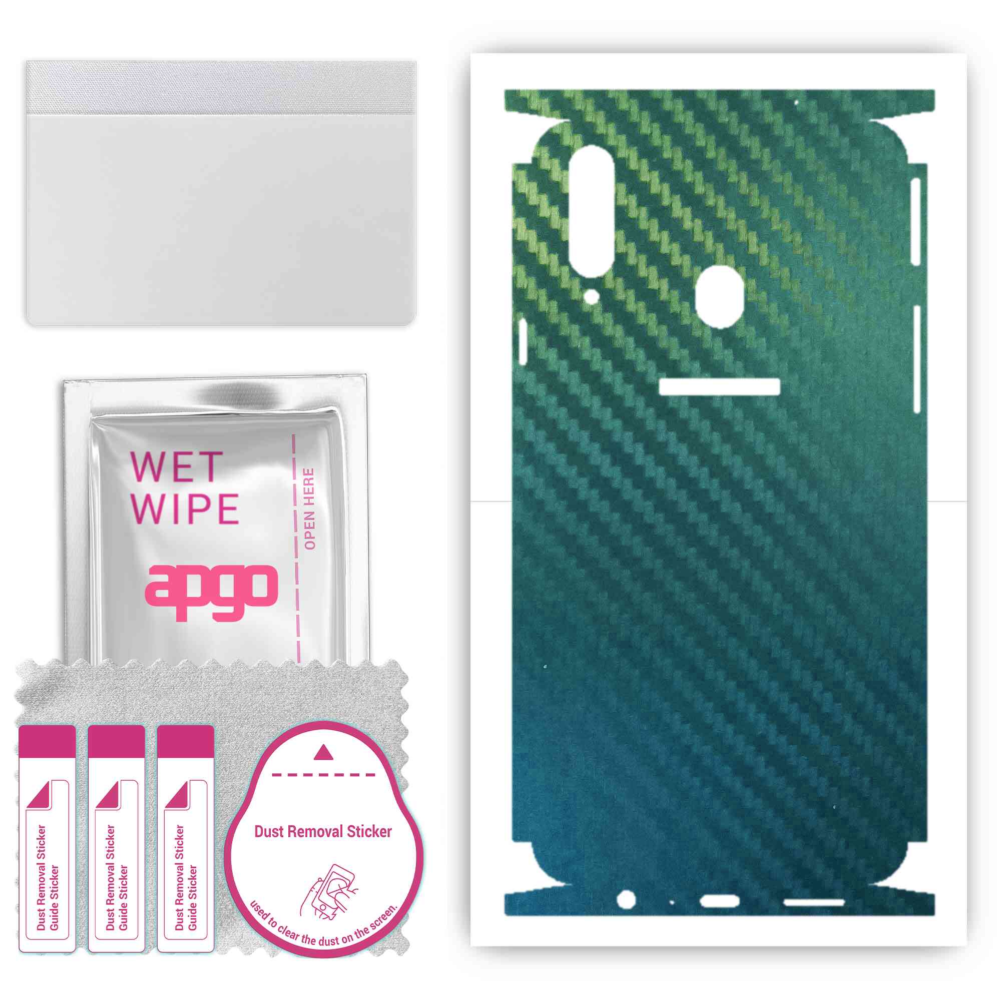 apgo Protective Skin Sticker for the back+sides compatible with Samsung Galaxy A20s, Full Wrap Film, Foil, Vinyl - Pattern Carbon Chameleon CAKA1
apgo Protective Skin Sticker for the back+sides compatible with Samsung Galaxy A20s, Full Wrap Film, Foil, Vinyl - Pattern Carbon Chameleon CAKA1