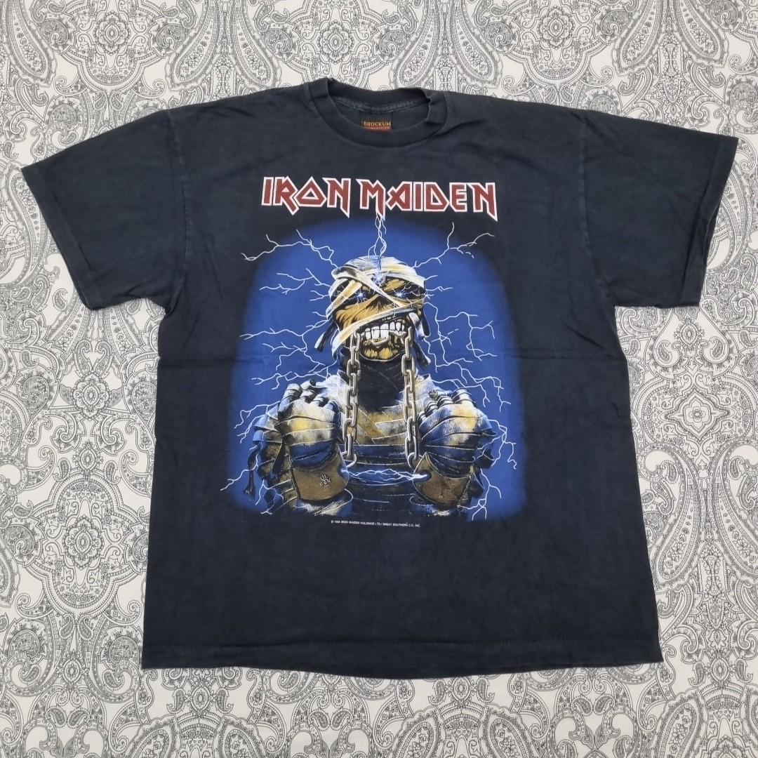 Vintage Iron Maiden T Shirt Mens Womens Tees Top World Slavery Tour 1984 Graphic Print 2XL
Vintage Iron Maiden T Shirt Mens Womens Tees Top World Slavery Tour 1984 Graphic Print 2XL