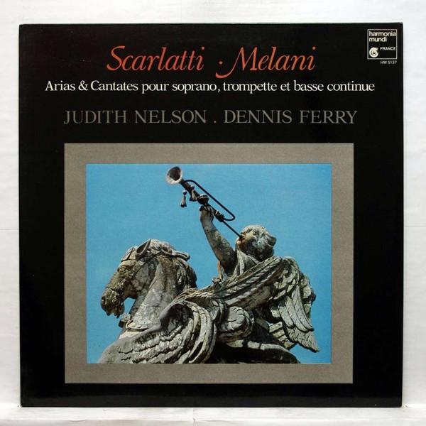 LP Record SCARLATTI MELANI JUDITH NELSON D Arias Cantates Pour Soprano Trom HM5137 HARMONIA MUNDI 1984 Europe Classical Used
LP Record SCARLATTI MELANI JUDITH NELSON D Arias Cantates Pour Soprano Trom HM5137 HARMONIA MUNDI 1984 Europe Classical Used