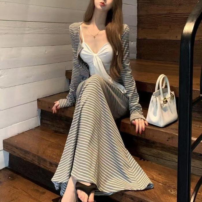 Korean Style 2026 Spring/Autumn Slim-Fit Figure-Flattering Vest & Long Sleeve 3-Piece Set L
Korean Style 2026 Spring/Autumn Slim-Fit Figure-Flattering Vest & Long Sleeve 3-Piece Set L