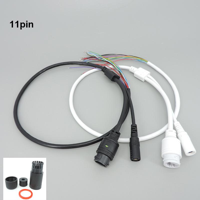 11-жильний CCTV POE IP-мережа Камера PCB Модуль Відеокабель живлення RJ45 DC гніздо роз єм Terminlas водонепроникний з 4/5(+) 7/8(-) white no cover
11-жильний CCTV POE IP-мережа Камера PCB Модуль Відеокабель живлення RJ45 DC гніздо роз єм Terminlas водонепроникний з 4/5(+) 7/8(-) white no cover