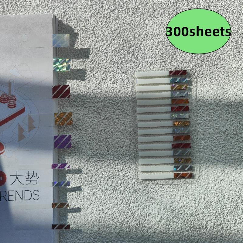 200/300 Sheets Transparent Sticky Notes Self-Adhesive Reading Annotation for Books Notepad Bookmarks Memo Pad Index Tabs
200/300 Sheets Transparent Sticky Notes Self-Adhesive Reading Annotation for Books Notepad Bookmarks Memo Pad Index Tabs