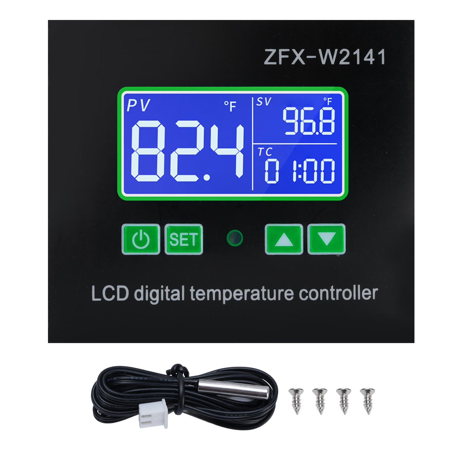 Digital Temperature Controller Thermostat Controller -67 Fahrenheit To 248 Fahrenheit Electronic Temperature Controller
Digital Temperature Controller Thermostat Controller -67 Fahrenheit To 248 Fahrenheit Electronic Temperature Controller