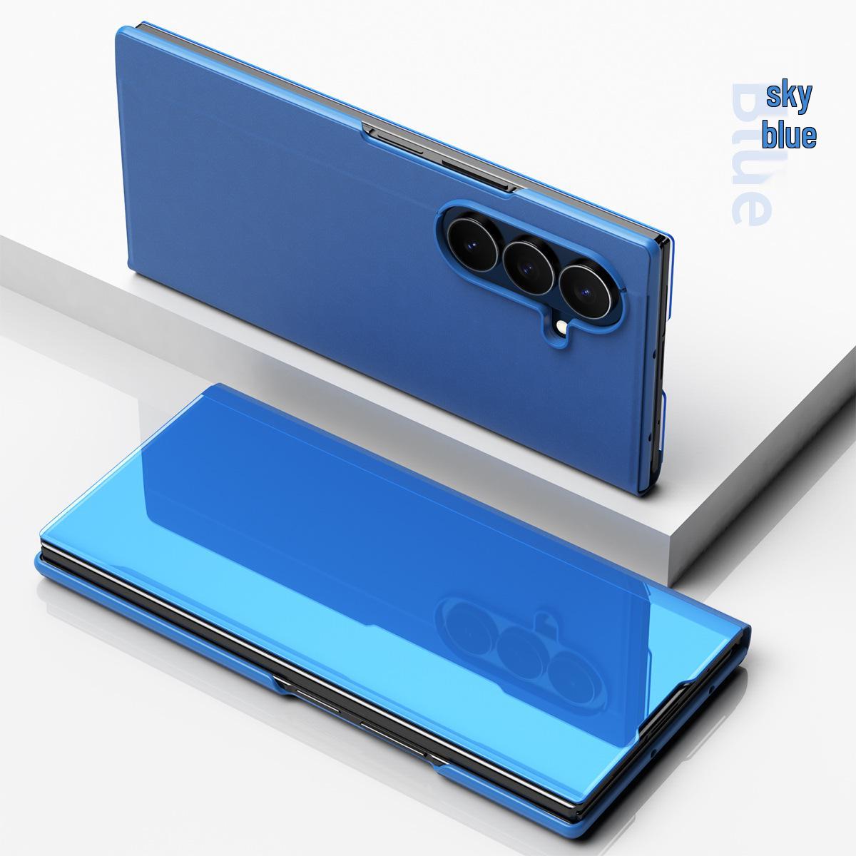 Galaxy Z Trifold Phone Case: Electroplated Leather with Mirror Surface & Drop Protection Samsung Galaxy Z Trifold
Galaxy Z Trifold Phone Case: Electroplated Leather with Mirror Surface & Drop Protection Samsung Galaxy Z Trifold
