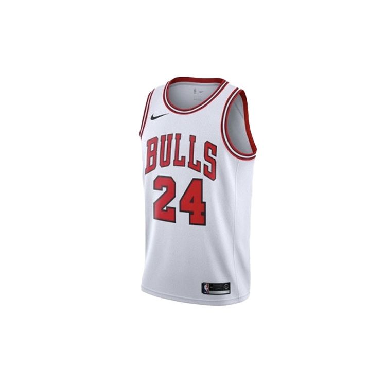 Nike Lauri Markkanen #24 Chicago Bulls Fan Edition Sports Basketball Jersey Men Jersey White 864407-103 M
Nike Lauri Markkanen #24 Chicago Bulls Fan Edition Sports Basketball Jersey Men Jersey White 864407-103 M
