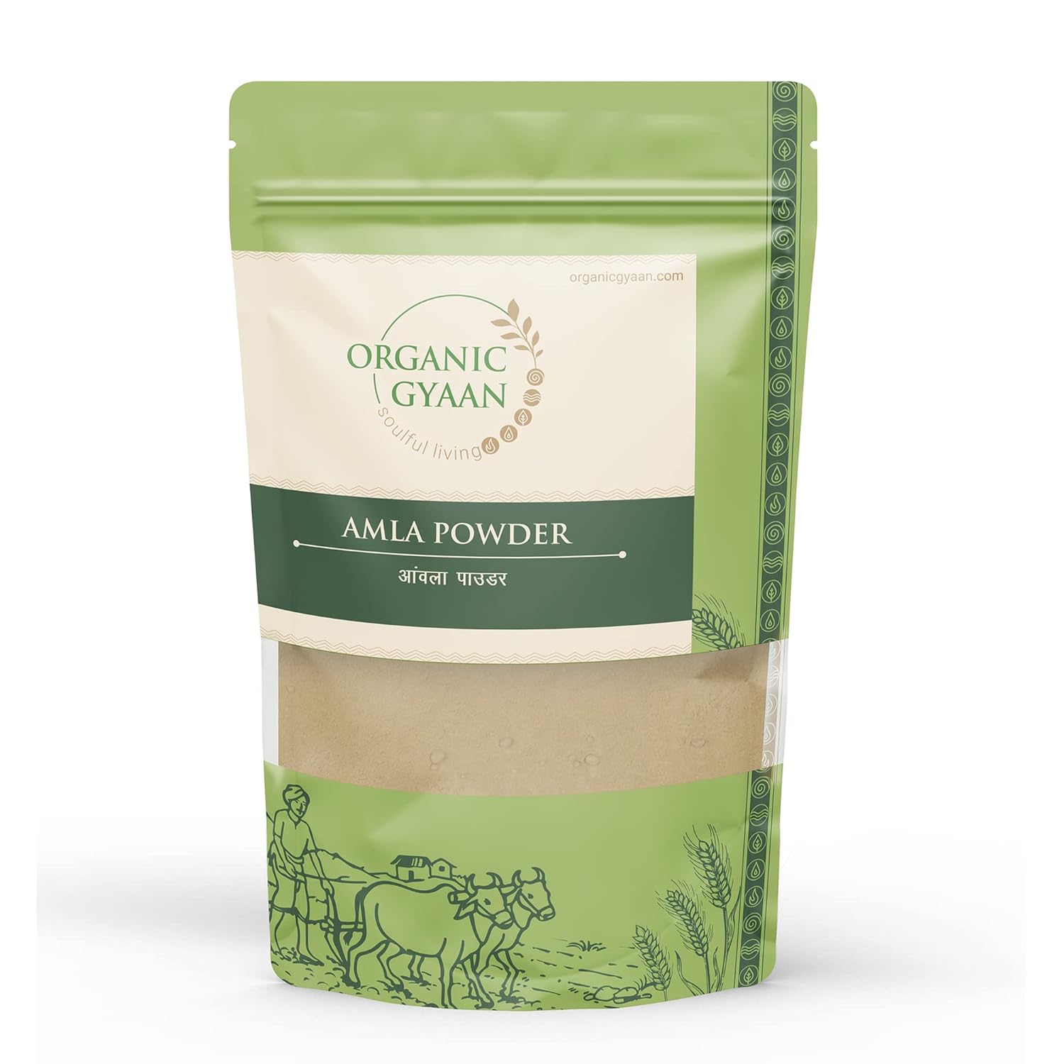 Organic Gyaan Amla Powder Natural & Organic, Indian Gooseberr Emblica Officinalis | 100gm 0.2lbs
Organic Gyaan Amla Powder Natural & Organic, Indian Gooseberr Emblica Officinalis | 100gm 0.2lbs