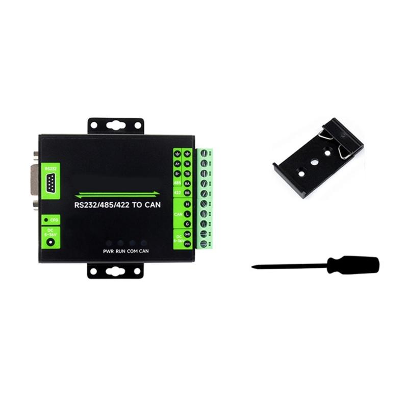 Industrial Grade Isolation Type Adapter RS232/RS485/RS422 to CAN Module Converter
Industrial Grade Isolation Type Adapter RS232/RS485/RS422 to CAN Module Converter