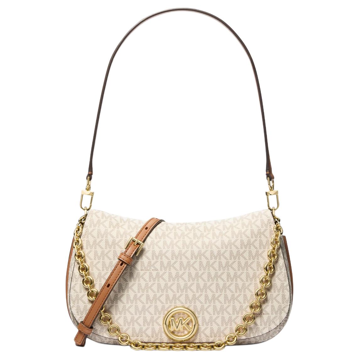 Michael Kors Nolita Full Flap Magnetic Closure Detachable Adjustable Shoulder Strap Coated Canvas Shoulder Bag Medium 30R6GY5S2B-VANILLA Shopping Bag Set(Basic Set+Shopping Bag)
Michael Kors Nolita Full Flap Magnetic Closure Detachable Adjustable Shoulder Strap Coated Canvas Shoulder Bag Medium 30R6GY5S2B-VANILLA Shopping Bag Set(Basic Set+Shopping Bag)