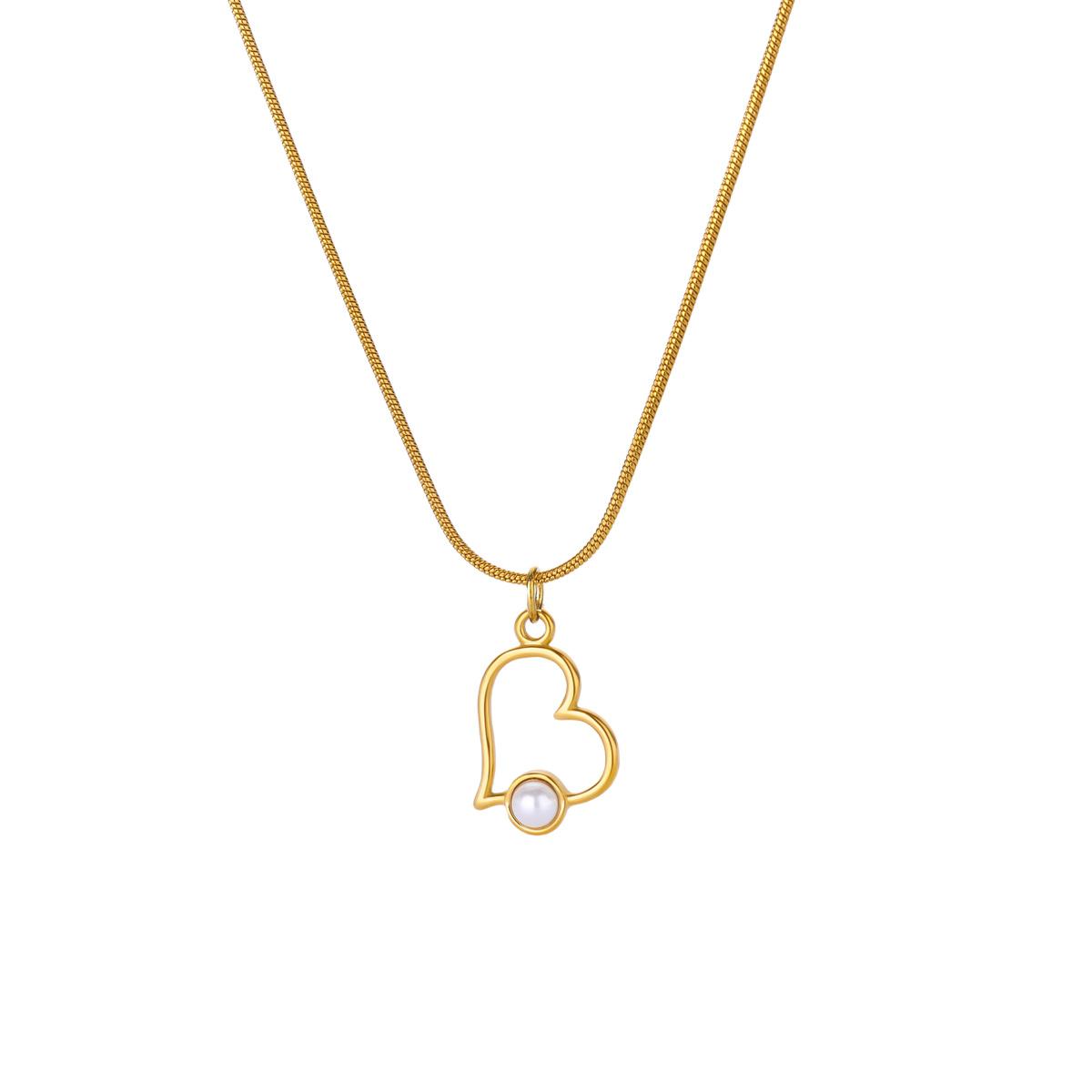 Fashion Geometric Heart Necklaces For Women Stainless Steel Heart Pendant Necklace Wedding Christmas Jewelry Gift 45cm
Fashion Geometric Heart Necklaces For Women Stainless Steel Heart Pendant Necklace Wedding Christmas Jewelry Gift 45cm