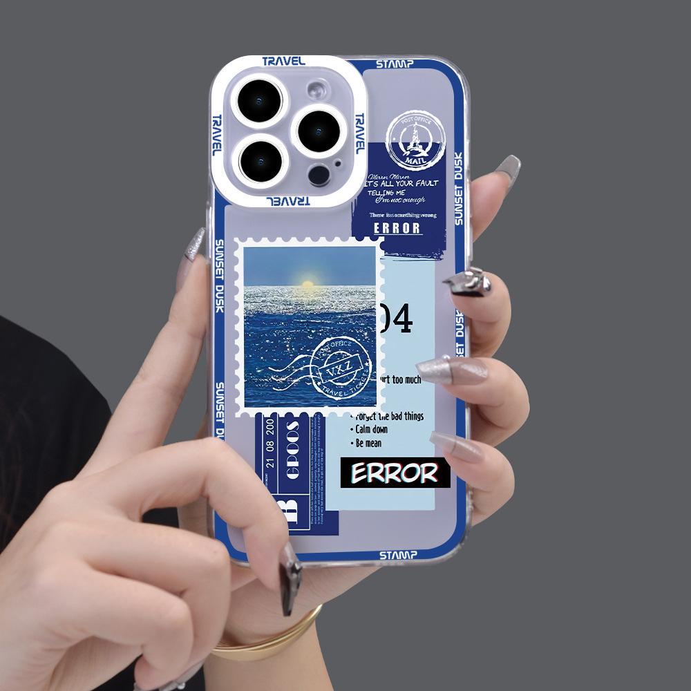 Чехол для iPhone 15 с красивым рисунком штампа, защитой от падения и рамкой с большими отверстиями iPhone 13 Pro прозрачный
Чехол для iPhone 15 с красивым рисунком штампа, защитой от падения и рамкой с большими отверстиями iPhone 13 Pro прозрачный