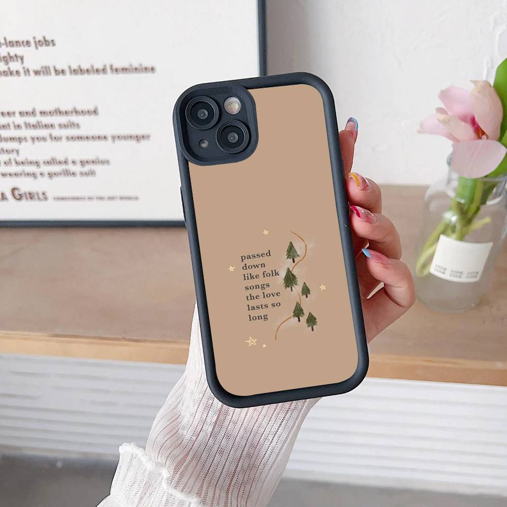 Aesthetic Taylor Song Lyrics Phone Case for iPhone 17 16 15 14 13 12 11 Pro Max Plus Silicone Shockproof Case iPhone 11
Aesthetic Taylor Song Lyrics Phone Case for iPhone 17 16 15 14 13 12 11 Pro Max Plus Silicone Shockproof Case iPhone 11