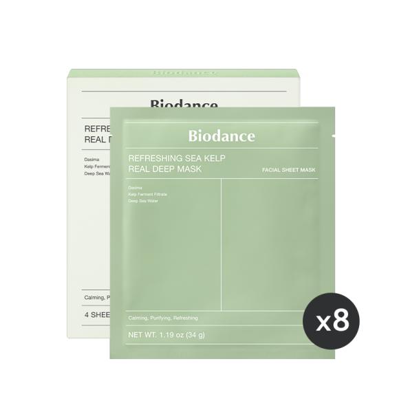 Biodacne Refreshing Sea Kelp Real Deep Mask (3 варіанти) 8PCS
Biodacne Refreshing Sea Kelp Real Deep Mask (3 варіанти) 8PCS