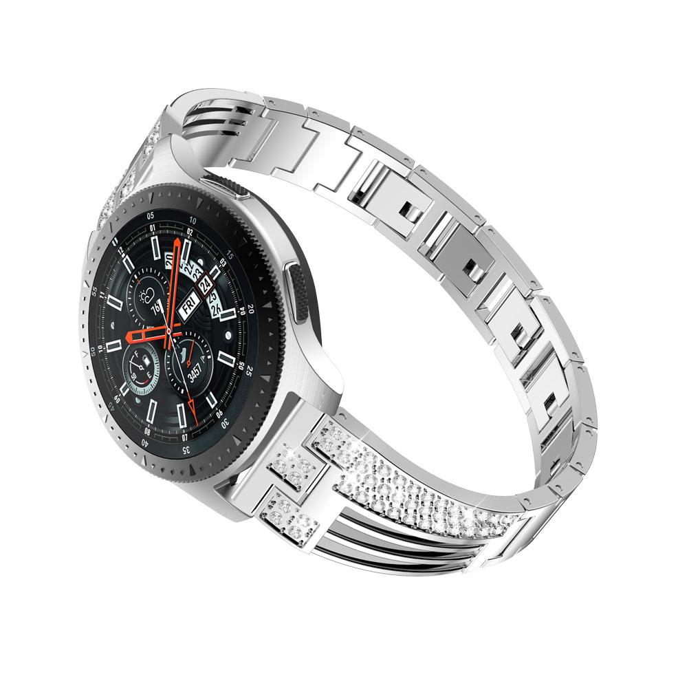 22mm Sector Shape Diamond Metal Watch Band for Samsung Galaxy Watch 46mm/Gear S3 Silver
22mm Sector Shape Diamond Metal Watch Band for Samsung Galaxy Watch 46mm/Gear S3 Silver